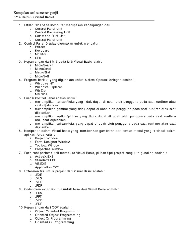 Soal essay tentang visual basic 04 image