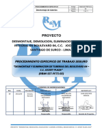 01.r&m-Sst-Pets-02 - Procedimiento Especifico de Trabajo Seguro de Desmontaje de Tuberias