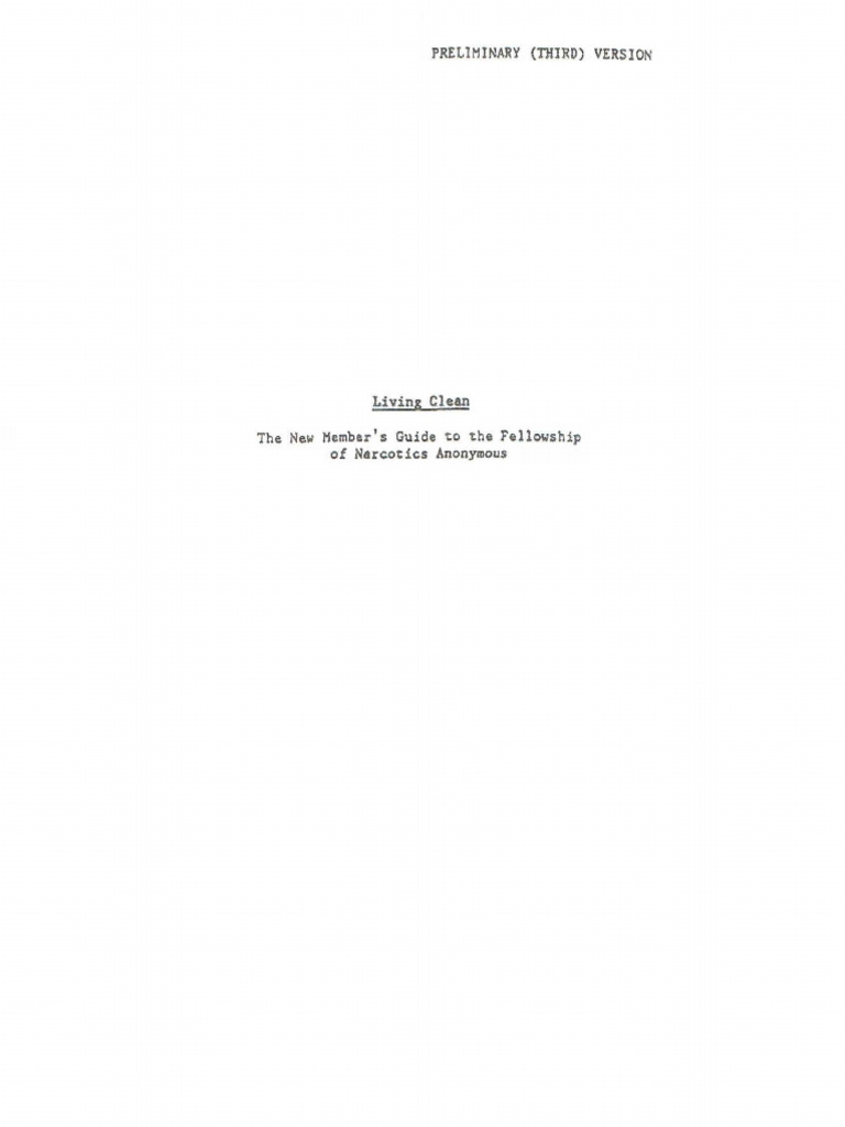 1983 living clean original1 pdf twelve step program drug