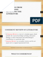 Review of Related Literature Plus Synthesis