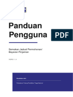 Panduan Pengguna Semakan Jadual Permohonan Pinjaman