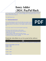 PayPal Money Adder Software 2024 & Transfers