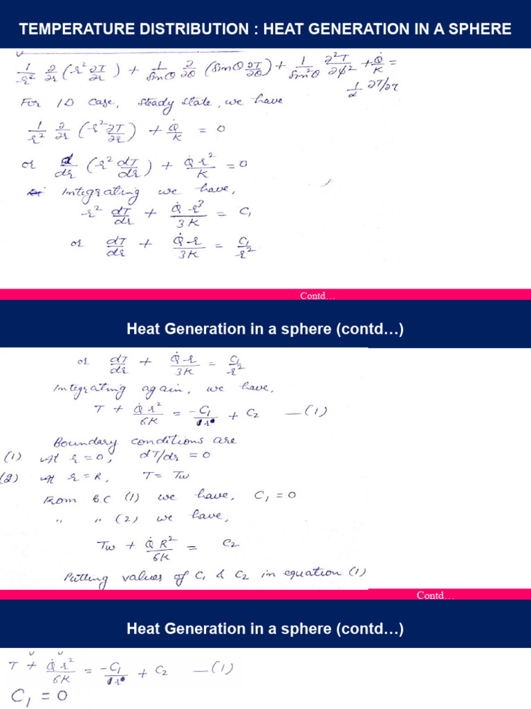 Transient Heat Conduction | PDF