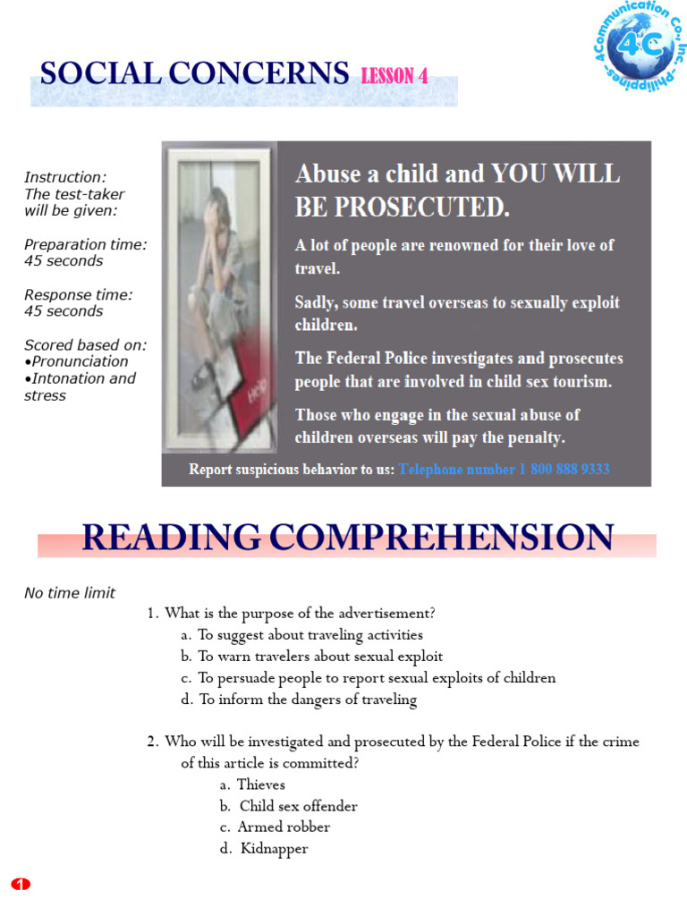 Lesson 4 | PDF | Misconduct | Crimes