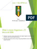 IPMMAMSASKA - Keorganisasian Dan Ke Ipm An Dasar