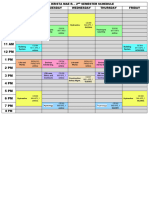 3RD YEAR 2ND SEM SCHED