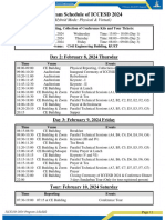 First Version - Program Schedule - ICCESD 2024