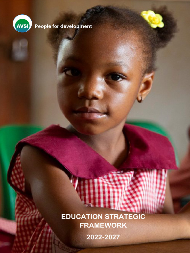 Avsi Education Strategic Framework 22 27 | PDF | Teachers | Inclusion ...