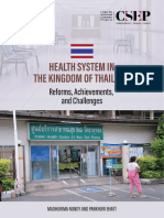 Health System in Thailand