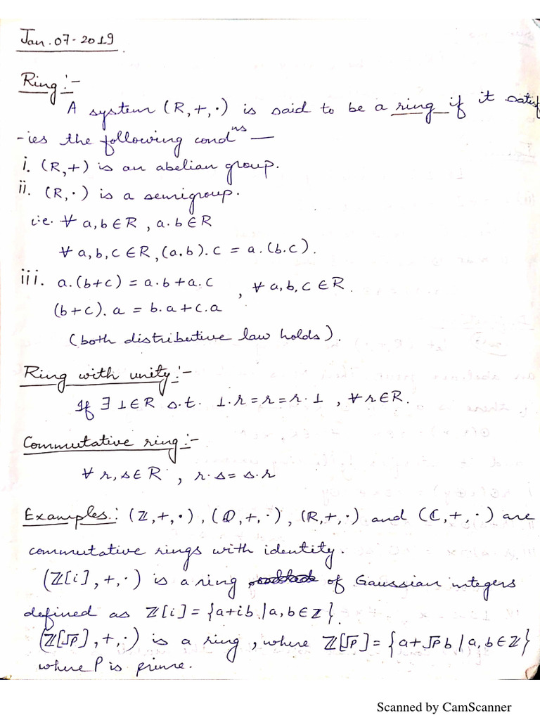 Module Theory Msc Mathematics Sem 2 Pdf Pdf Human Computer