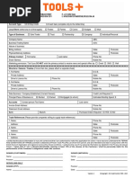 Power Tools Plus Account Application V3