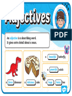 KS1 Adjectives - Display Poster