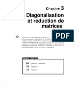 Partie 1. Algèbre - Chapitre 3. Diagonalisation Et Réduction de Matrices