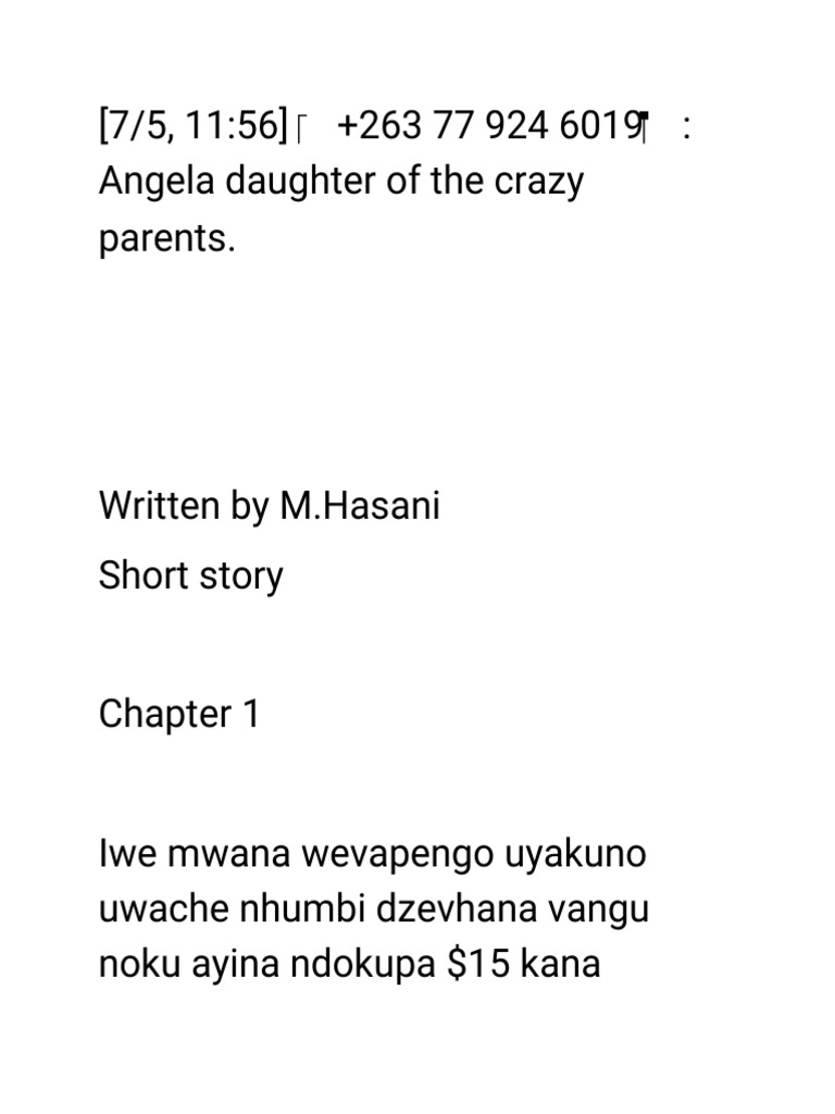Angela daughter of the crazy family pdf