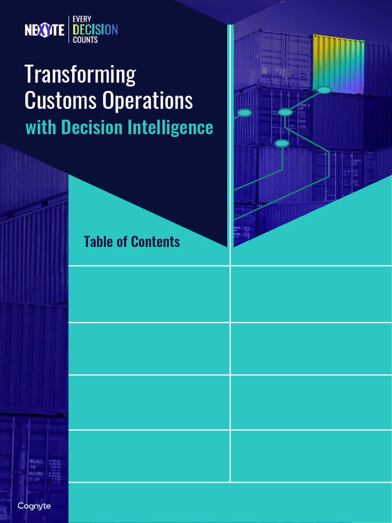 Enhancing Customs with Decision Intelligence | PDF | Analytics | Customs