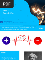 Lesson 2.1 Electric Flux