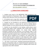 PGP Examination Guidelines