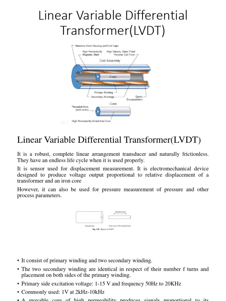 LVDT | PDF