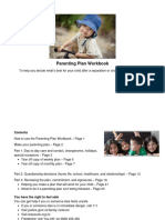 MOJ0504 Large Print Parenting Plan Workbook Fillable