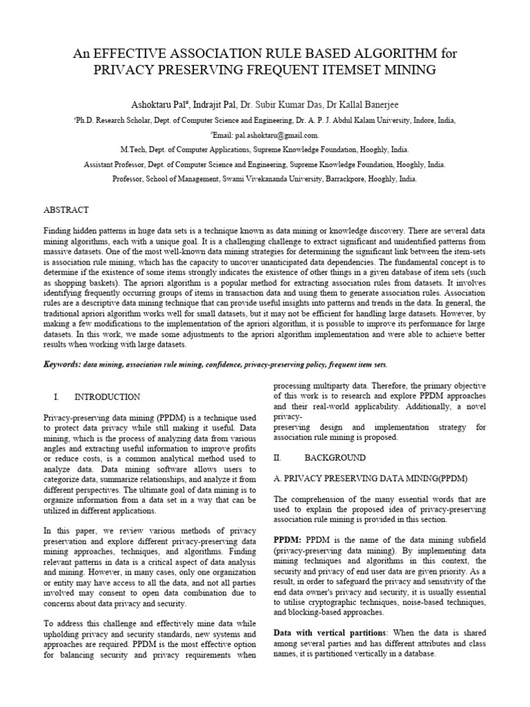 Aneffectiveassociationrulebasedalgorithm kb pdf