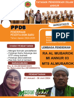 Cokelat Putih Modern Penerimaan Peserta Didik Baru Poster - 20240112 - 195027 - 0000