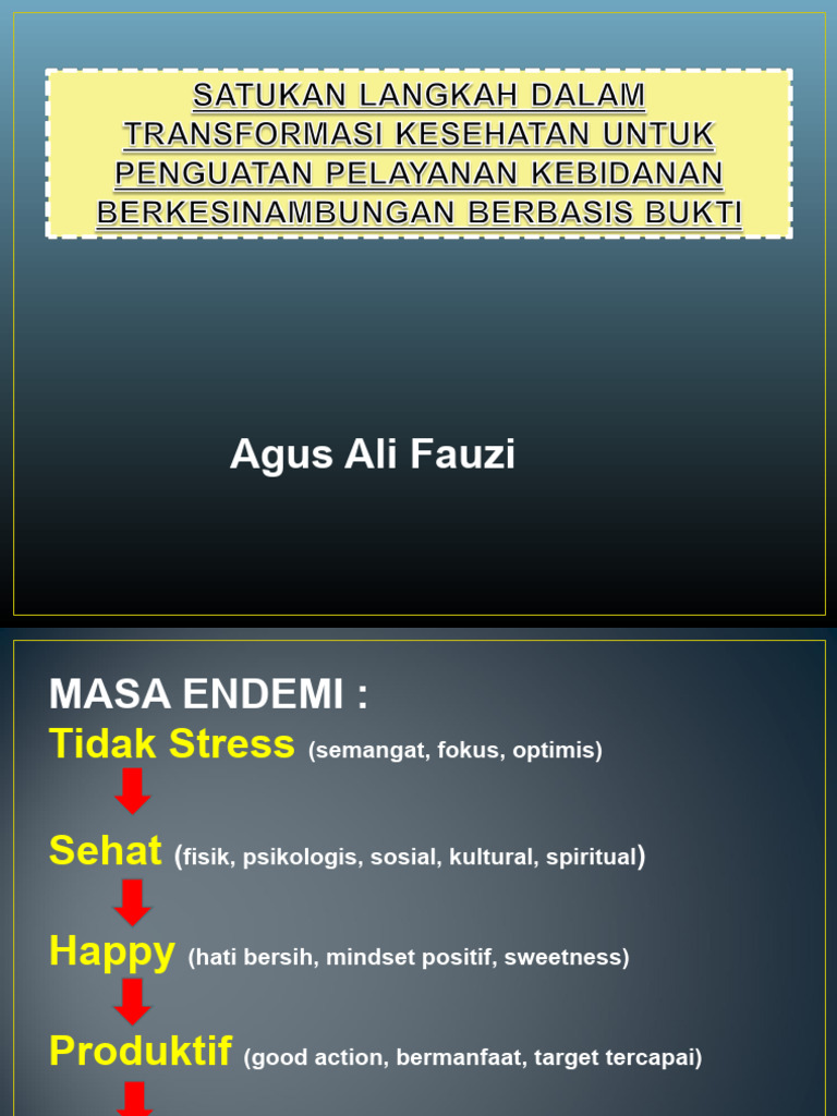 Materi 2023 motivasi kerja ibi ngawi presentasi satukan langkah dalam