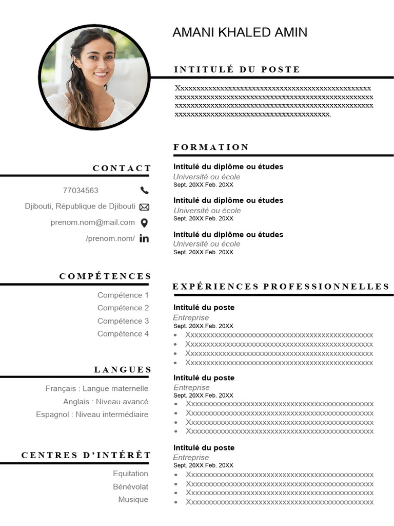 265 Modele CV Simple | PDF