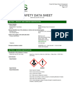 MSDS For Spray Foam