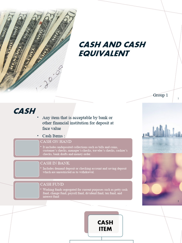 Cash and Cash Equivalent | PDF | Cash | Cheque