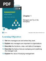 Chapter 1 - Managers and You in The Workplace