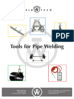 Tools For Pipe Welding: W E L D T E C H