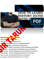 History Important Dates