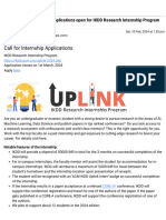 Gmail - (IKDD News) Uplink 2024 - Applications Open For IKDD Research Internship Program
