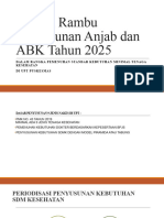 Rambu Rambu Penyusunan Anjab Dan ABK Tahun 2025