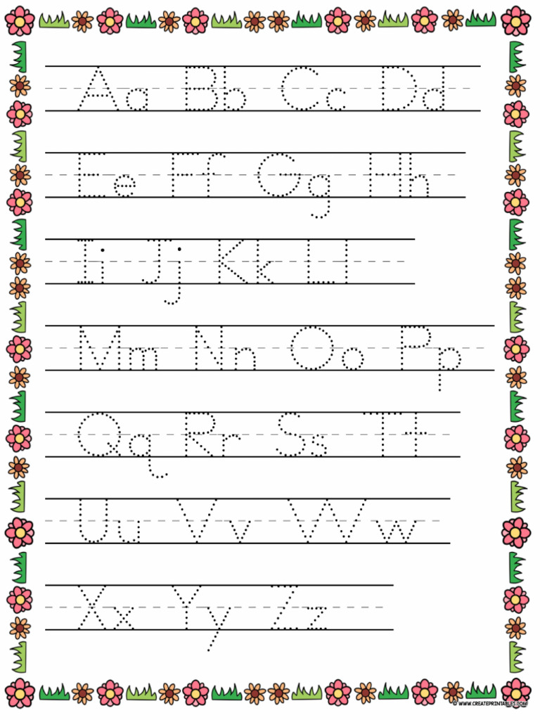 Tracing Letter | PDF