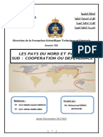 MEMOIRE-Les Pays Nord Et Les Pays Sud