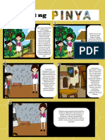 Tips For Writing Narratives Education Poster in Yellow, White, and Black Panel Style