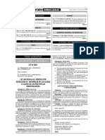 Ley #28221 - Derecho Por Extracción de Material de Acarreo Por Las Municipalidades