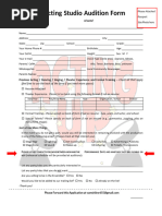 YG Entertainment Audition Guide | PDF | Audition | Entertainment
