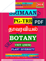 PGTRB Botany Unit 1 Study Material English Medium