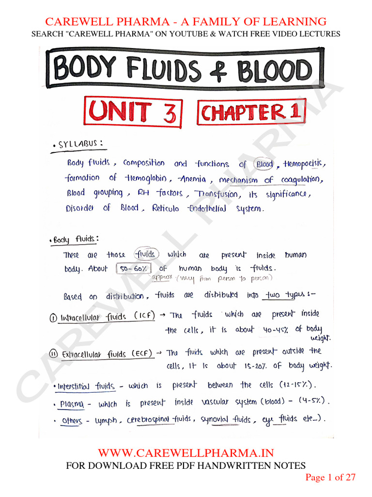 HUMAN ANATOMY AND PHYSIOLOGY 2 UNIT 1 NOTES PDF IMPERFECT PHARMACY visual data 2