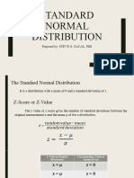 Standard Normal Distribution