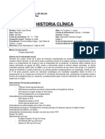 Caja Nacional de Salud - Historia Clinica