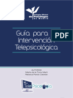 Guia para La Intervencion Telepsicologica