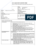 GDPR - Informace o Zpracovani Osobnich Udaju - FPAA120233236 - CZVYKGDPRFO