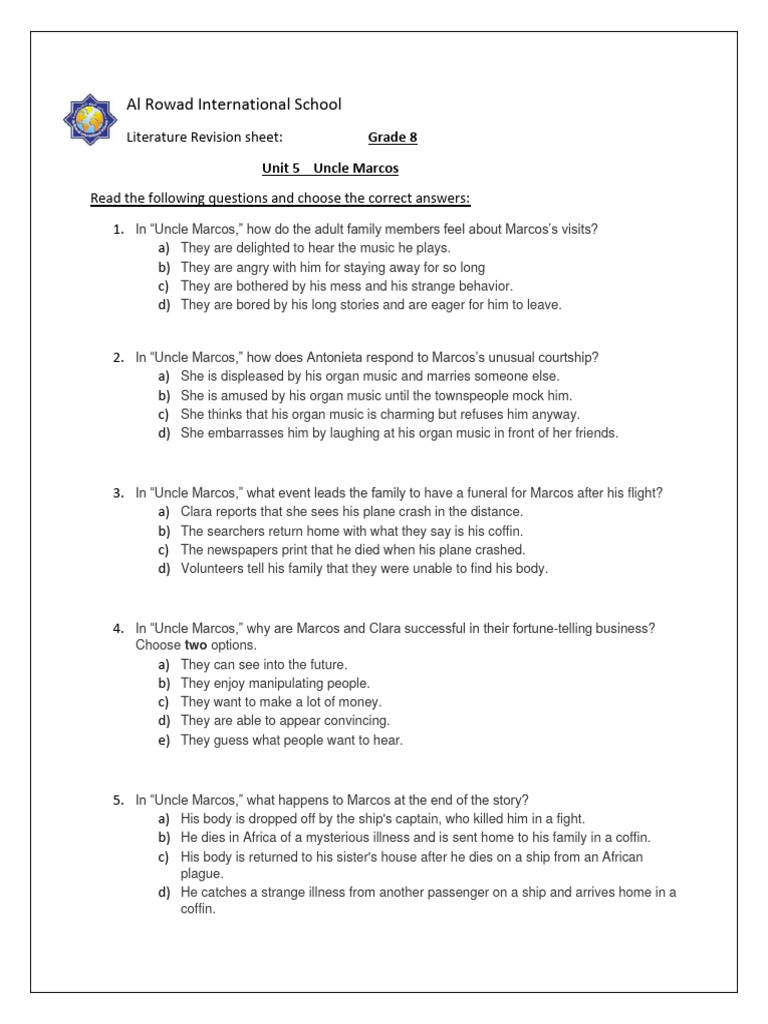 Literature_revision_sheet_for_Uncle_Marcos PDF