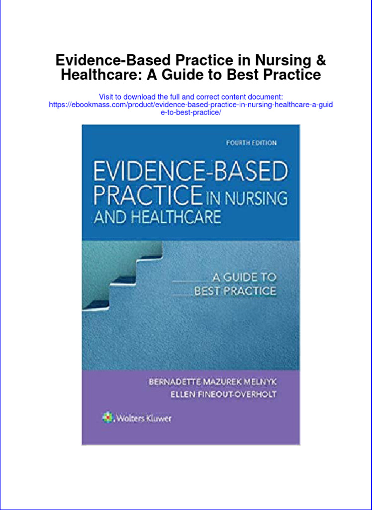 EBook Evidence Based Practice in Nursing Healthcare A Guide To Best ...