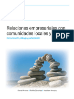 Relaciones Empresariales Comunidades Locales