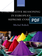 Comparative Reasoning in European Supreme Courts by Michal Bobek