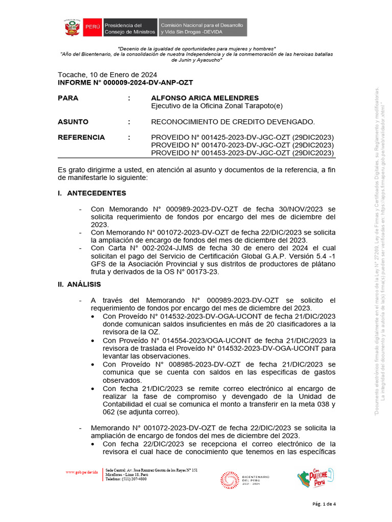 Informe R103 2024 Anp Ozt | PDF | Bancos | Economias